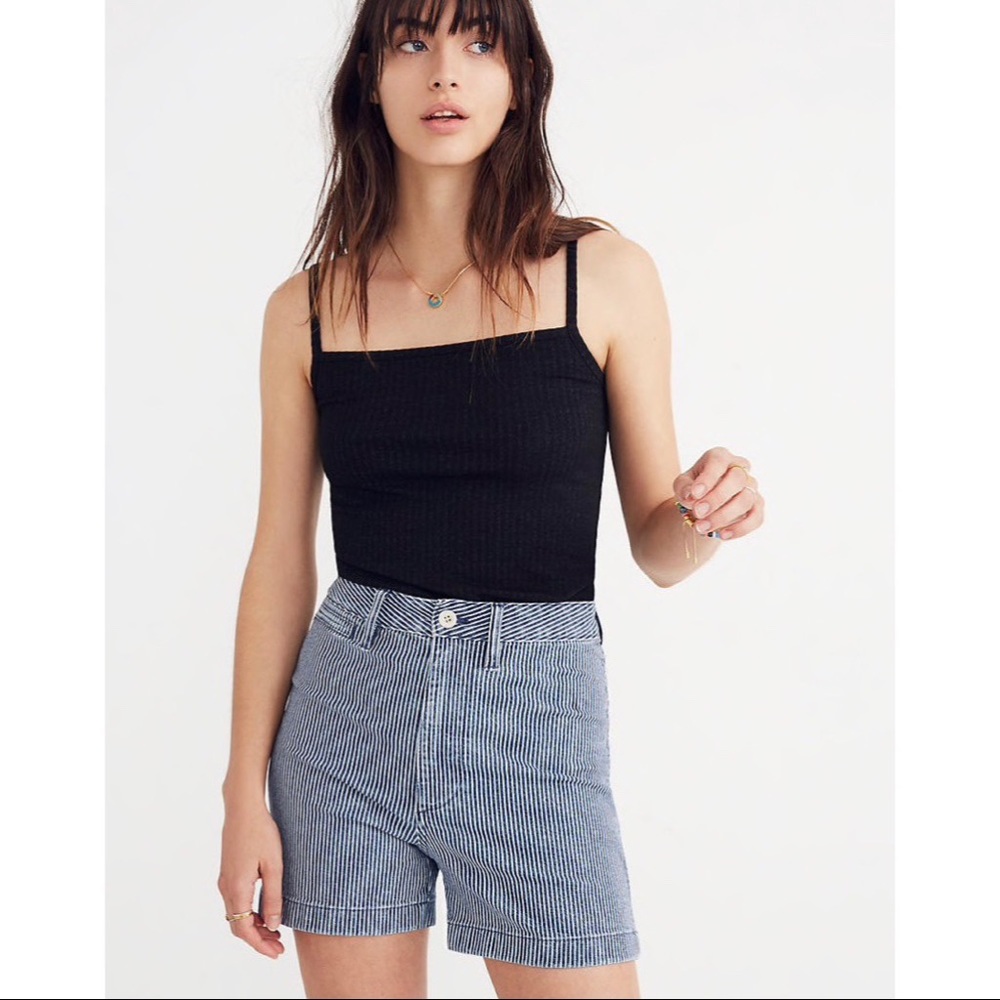 Madewell Square Neck Tank Top